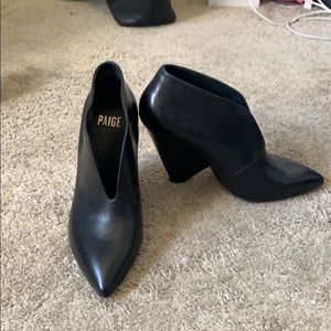 Black Paige booties